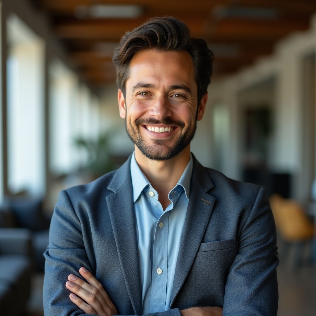 Retrato de Javier Fernández, Gerente de Innovación